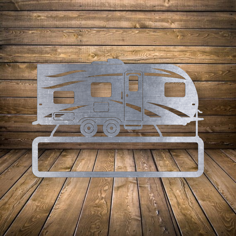 Camper Name Plate